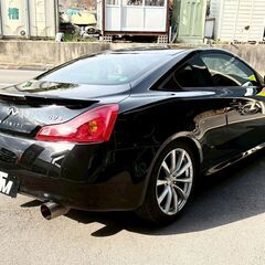 日産　スカイライン　社外マフラー　ローダウン　純正6ＭＴ　クーペ　車検R9.12月の画像