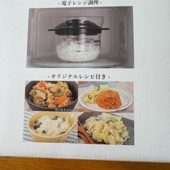 電子レンジでご飯が炊ける レンジご飯釜の画像