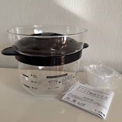 電子レンジでご飯が炊ける レンジご飯釜の画像
