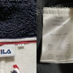 FILA/フィラ　フリースジャケット　サイズLLの画像