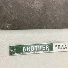 A-264△ v 岐阜発/ brother/ ブラザー/ KH-120/ 編み機/ ハンドクラフト/ 手工芸/ 編み物/ 動作未確認/ 現状品/ R7.10/12 △の画像