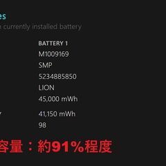 Surface Pro6/intel core i5/128GB/8GB ⑤の画像