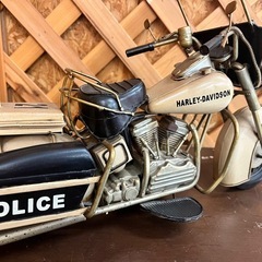 【愛品館 江戸川店】ハーレーポリス ブリキ オブジェ 置物ID:113-050094-007の画像