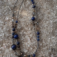 ラピスラズリネックレスの画像