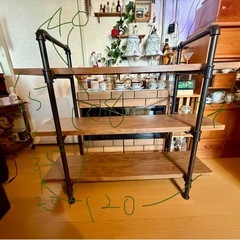 【早い者勝ち】アンティーク調 飾り棚の画像