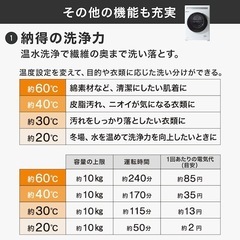 ニトリ小型ドラム洗濯機10kgの画像