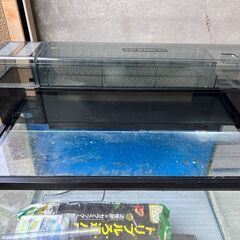 60ｃｍガラス水槽・上部フィルターのセットの画像