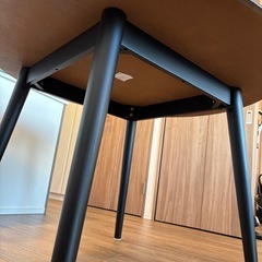 丸テーブル　幅110高さ70の画像