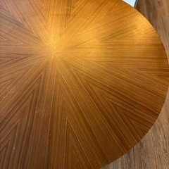 丸テーブル　幅110高さ70の画像