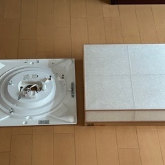 和室蛍光灯照明の画像