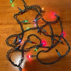 クリスマスイルミネーション中古（2本セット）の画像