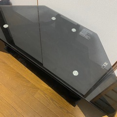 テレビ台　ローボード　ガラス板の画像