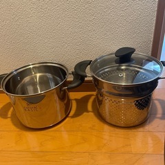 （決まりました）鍋(蓋付)の画像