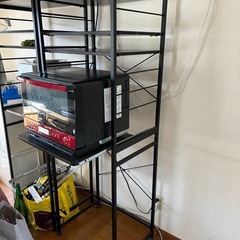 レンジ棚 カウンターの画像