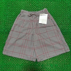 リンクコーデ チェックガウチョパンツ（Dessin）(100/110cm)の画像