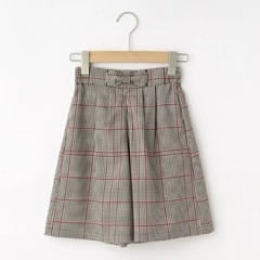 リンクコーデ チェックガウチョパンツ（Dessin）(100/110cm)の画像