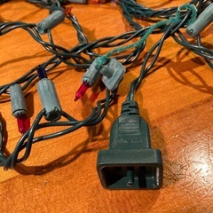 クリスマスイルミネーション中古（2本セット）の画像