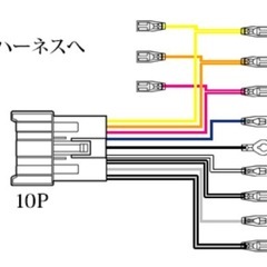 10Pオーディオハーネスの画像