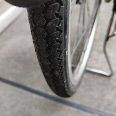 歳末処分価格！Panasonicステンレスハンドルのオートライト　26インチ自転車の画像