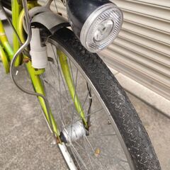 歳末処分価格！Panasonicステンレスハンドルのオートライト　26インチ自転車の画像