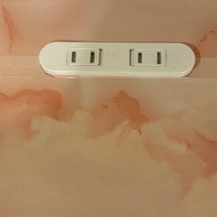 デスク チェア セット　コンセント付きの画像