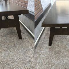 JM20510Y 株式会社大川家具 RIZ（リズ）ベンチ 130 ・外寸 　幅：約130cm 高さ：約42cm 奥行：約40cm中古品【取りに来られる方限定】の画像