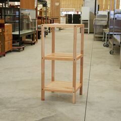 ≪NX027≫ Francfrancの棚 36x36x78.5cm フランフラン/オープンラック/中古家具/仙台港インター降りてすぐ/リユースストレージ仙台の画像