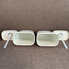 無印　フタが外せるPET詰替ボトル　ホワイト　無印良品　シャンプー　リンス　ディスペンサー　 詰め替えボトル　 詰め替え用の画像