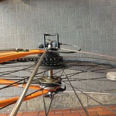 自転車店から出品です。6年使用のクロスバイク　大きめです。の画像