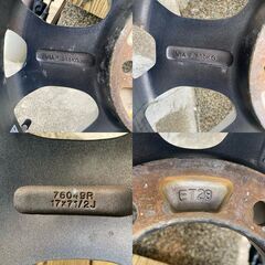 MANARAY Eurodesign MUDSTAR 215/60R17C 17×7.5J＋28  PCD139.7　6穴 4本セットの画像