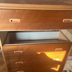 衣類用タンス 6段 ※12/9昼12時まで！の画像