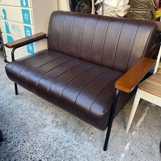傷・汚れに強い 2人掛けソファ(ステイン2KD Nシールド DBR) / 2 Seater Sofa Stain2 KD N-Shie