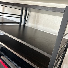 レンジ棚 カウンターの画像