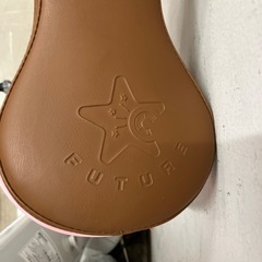 石2512-219 アサヒサイクル一輪車　空気入っていません　キズ汚れ有りの画像