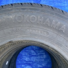 【未使用】YOKOHAMAタイヤ　4本JOB RY52 145R12 6PR　の画像