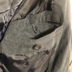 レトロ　adange sensitive 少しダークネイビー 紺色　ジャケット 昔のMの画像