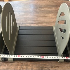 ブックエンド　スライド式　幅調整可能の画像