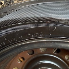 再開　スタッドレスタイヤ　185/65R15  2006、2004年式の画像