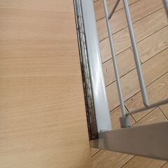 ★リユースのサカイつくば店★TK7595  レンジ台 ナチュラル H142×D42×W49 クリーニング済みの画像