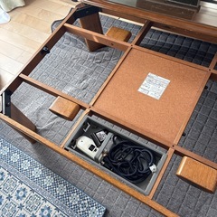 コタツテーブルの画像
