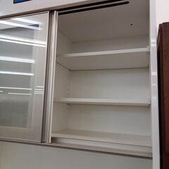 ★リユースのサカイつくば店★TK7596 NITORI レンジ台 ホワイト H202×D50×W100 クリーニング済みの画像