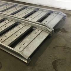 A-269△ ② 岐阜発/ アルミ製/ ブリッジ/ ラダー/ 昭和ブリッジ/ 型違い/ 1800mm/ 幅300mm/ 現状品/ R7.1/20 △の画像