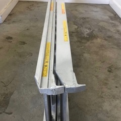 A-269△ ② 岐阜発/ アルミ製/ ブリッジ/ ラダー/ 昭和ブリッジ/ 型違い/ 1800mm/ 幅300mm/ 現状品/ R7.1/20 △の画像
