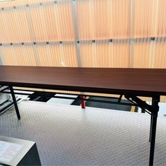 会議用テーブル 折りたたみ（3台セット)の画像