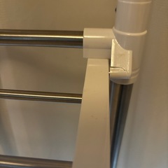 室内洗濯物干しの画像