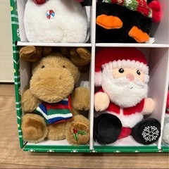 2025最新クリスマスオーナメント プラッシー コレクション 新品6個セットの画像