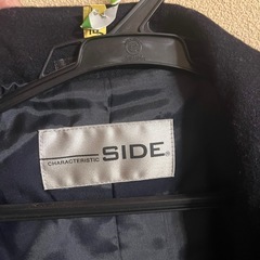 ダッフルコート　紺色の画像