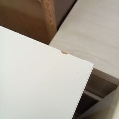 ★リユースのサカイつくば店★TK7599  レンジ台 ホワイト H89×D40×W60 クリーニング済みの画像