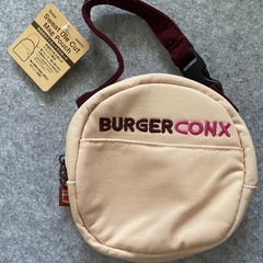 スケーター　skater 保冷　保温　新品　未使　BURGER CONX ダイカットマグポーチ　ベビーマグポーチ　ベビーカーバッグの画像