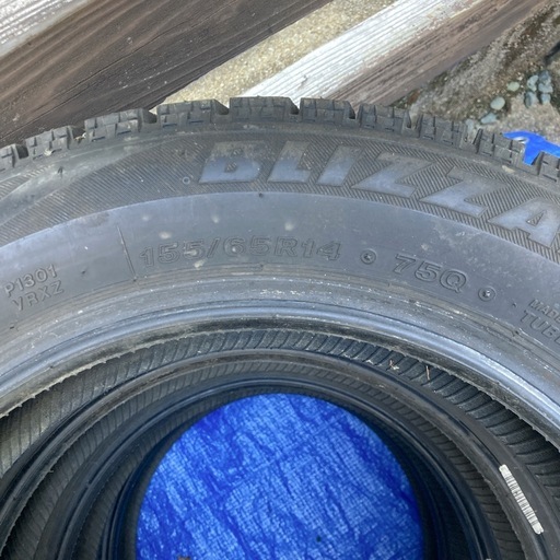 スタッドレス　ブリザック　4本　155/65R14
